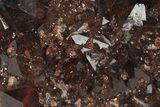 Red Cap Amethyst Crystal Cluster - Thunder Bay, Ontario #244449-2